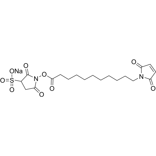 Sulfo-KMUS sodium salt (11-Maleimidoundecanoic acid sulfo-N-succinimidyl ester sodium salt) 211236-6